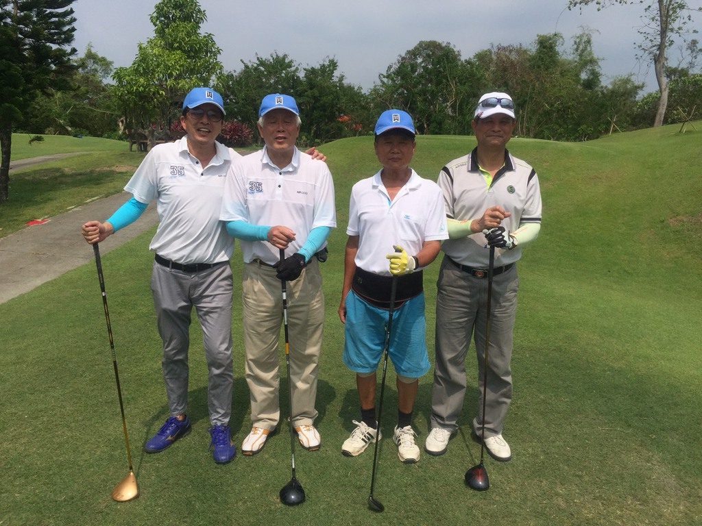 高爾夫球隊-高球-第13、14屆球隊會長交接 107-05-25 / 會長盃107-05-23(新化)027