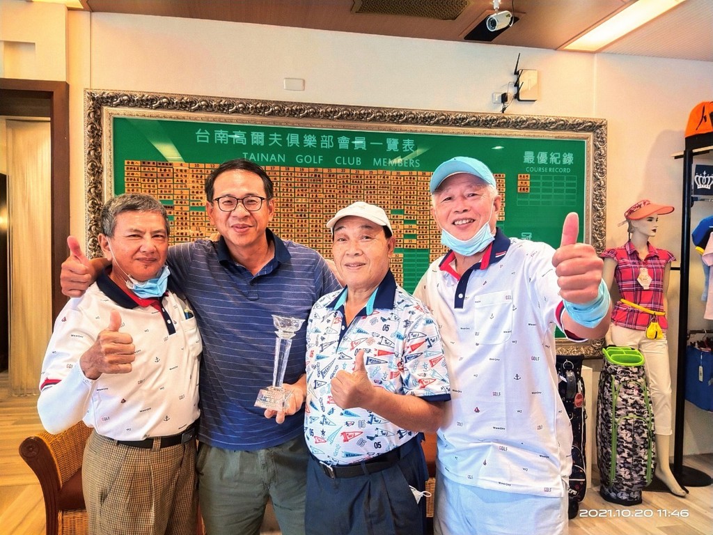 高爾夫球隊-高球例賽110-10-20 (新化球場)004