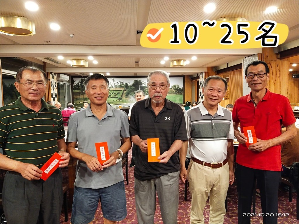 高爾夫球隊-高球例賽110-10-20 (新化球場)012