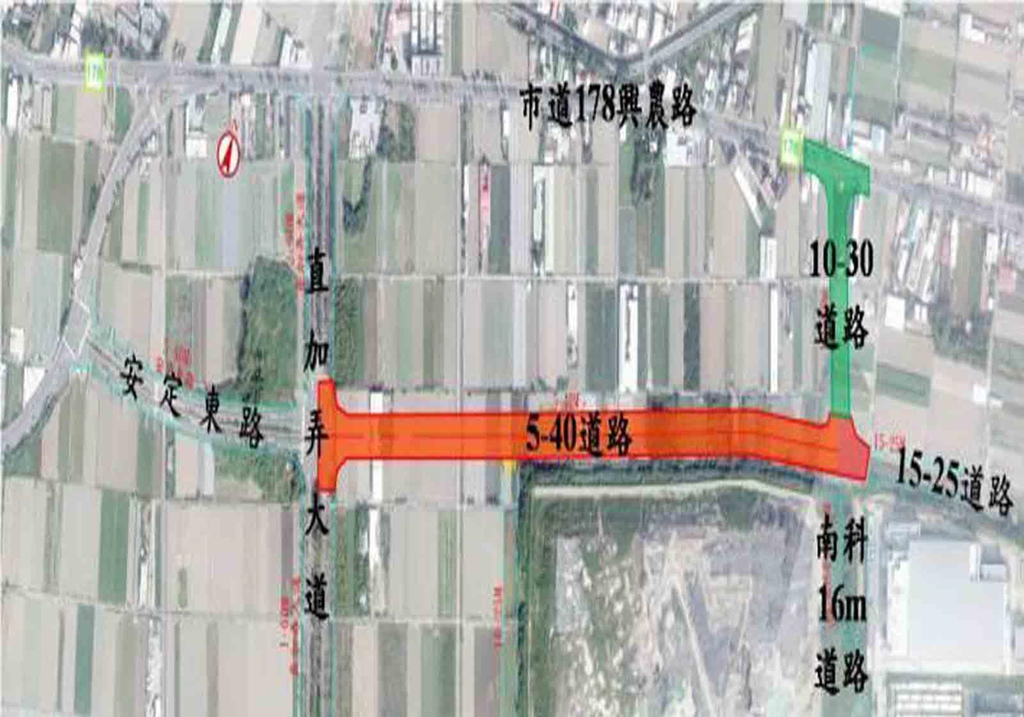 南科特定區2聯外道路開闢工程預計5月啟動