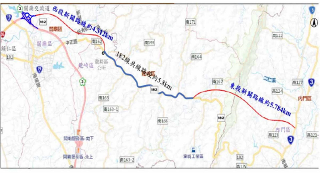 台86線向東延伸截彎取直至台3線正式核定