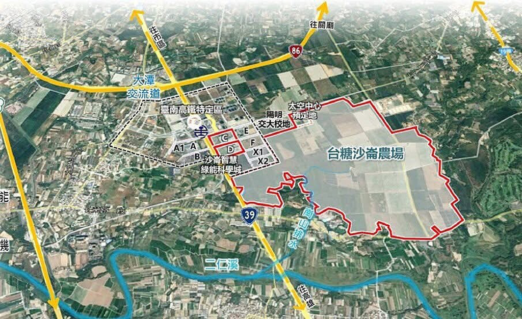 沙崙生態科園區審議通過 專家：房市起飛．發展不可限量