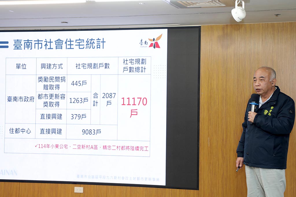 九六新村都更再添250戶社宅