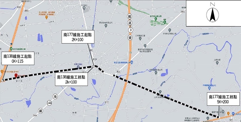 大南方計畫發展 台南多線道路工程發包
