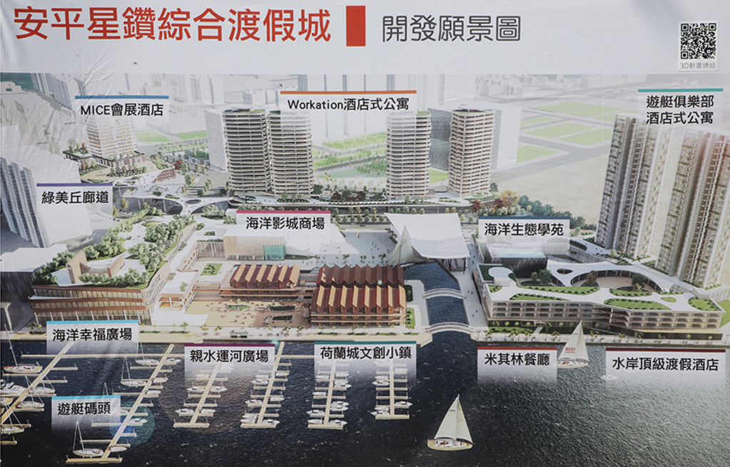 南仁湖投資安平港綜合渡假城  預估2024年動工