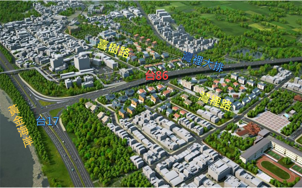 喜樹灣裡重劃區2024年底完工