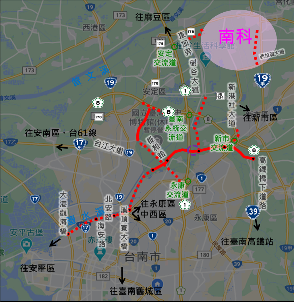 前部署預留空間　南科周邊未來生活品質提升
