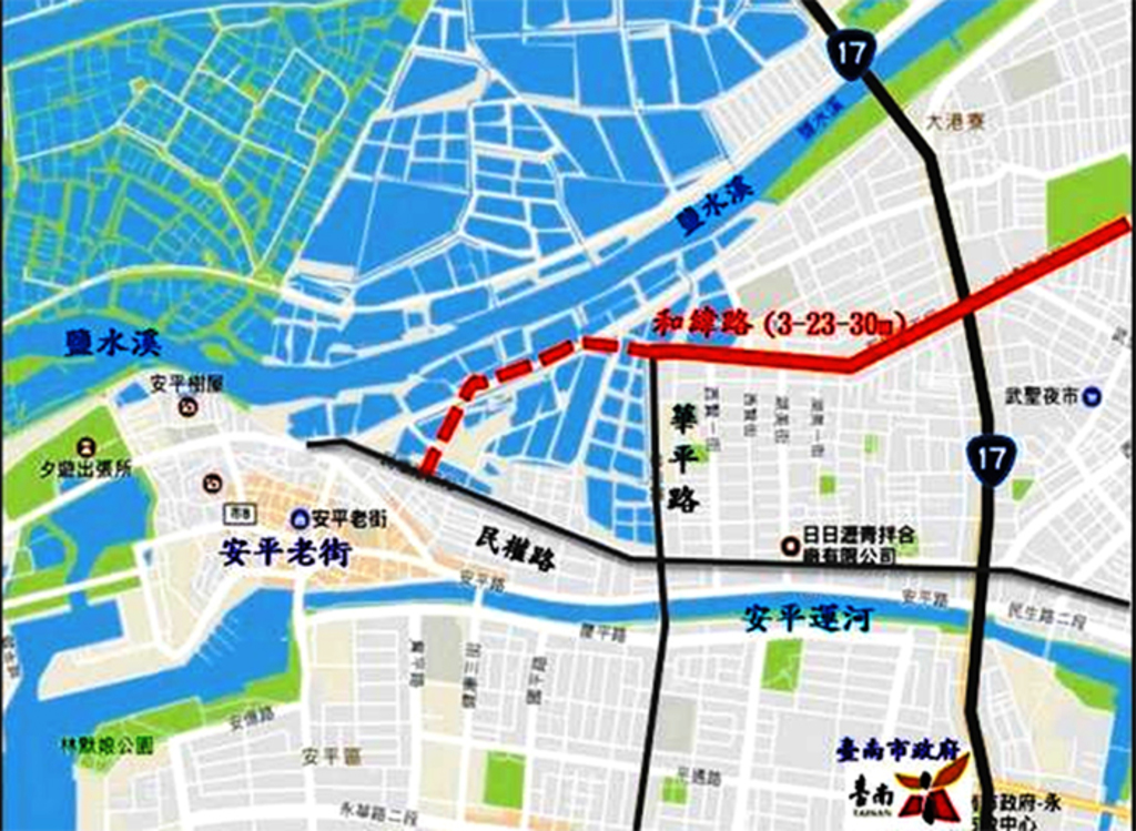 和緯路五段8月開工　將打通連結安平