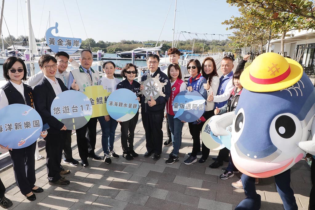 黃金海岸發展水陸域遊憩區  營造臺版邁阿密海灘