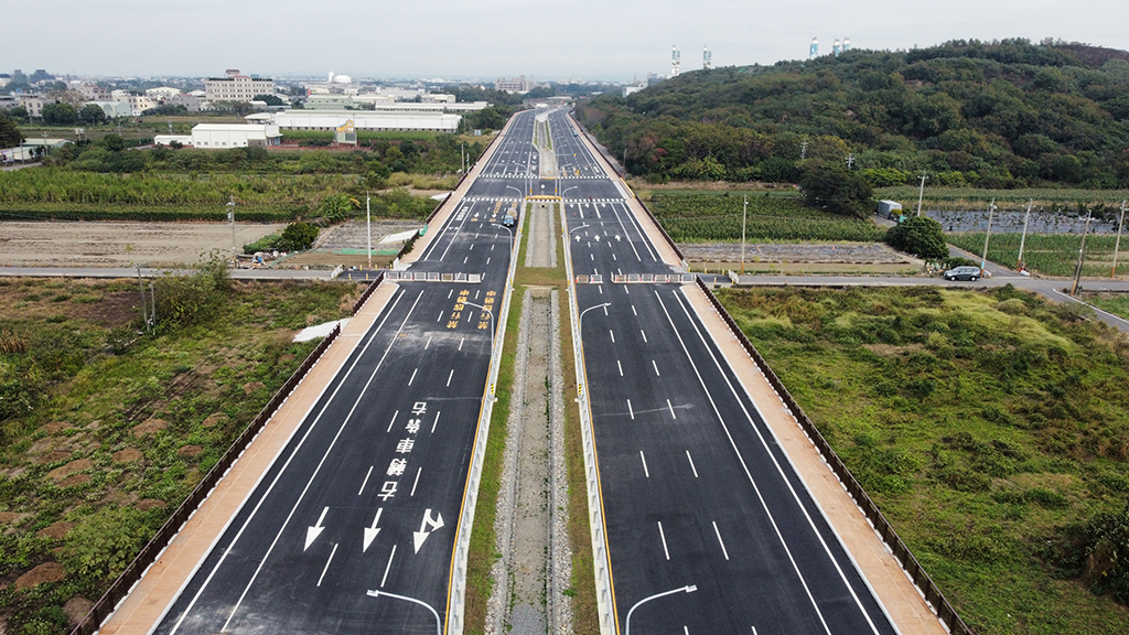 南科添利多   安定東路向東延伸道路完工通車