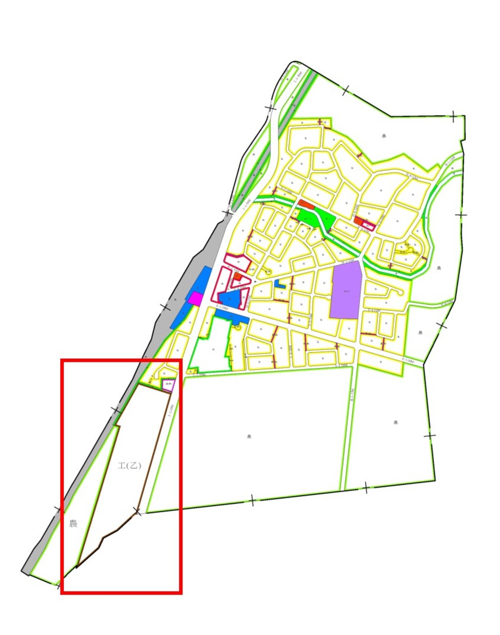 後壁都市計畫工業區通盤檢討